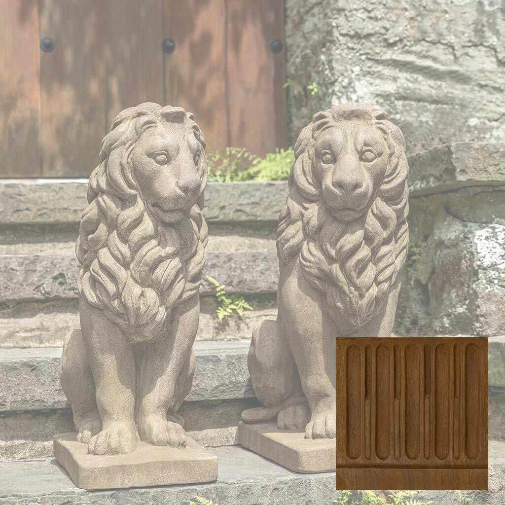 Campania International Sentry Lion Statue - Thumbnail 4