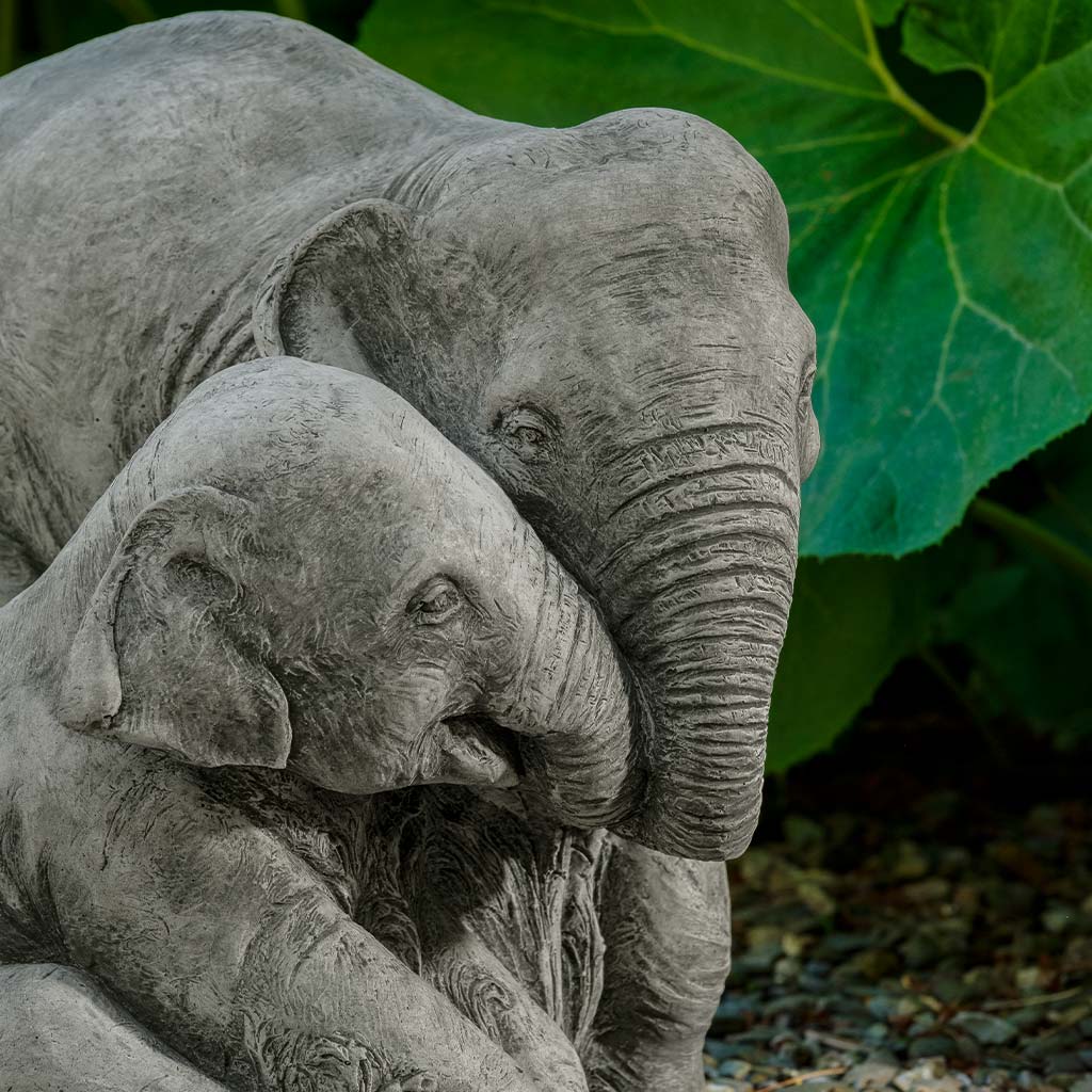 Elephant Mother and Child