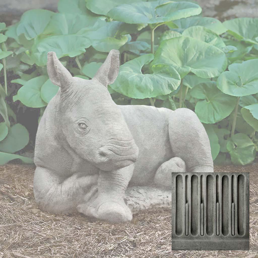 White Rhinoceros Calf
