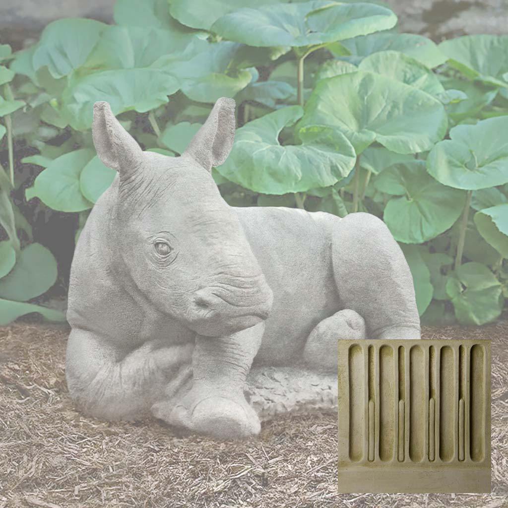 White Rhinoceros Calf