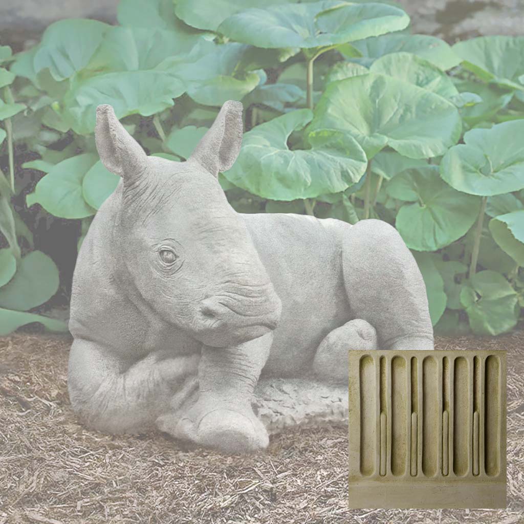 White Rhinoceros Calf