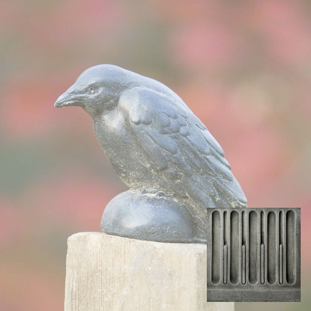 Campania International Raven Statue - Thumbnail 2