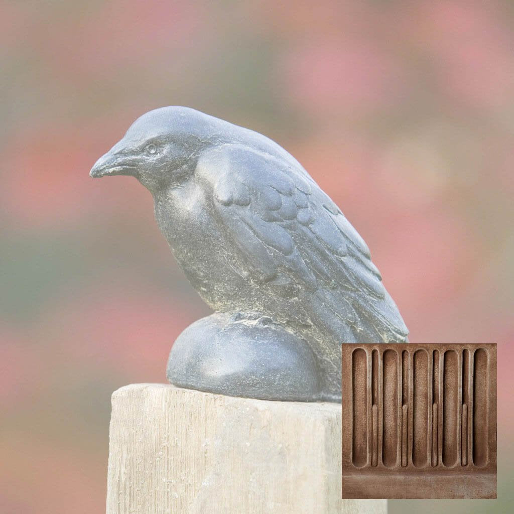 Campania International Raven Statue - Thumbnail 3