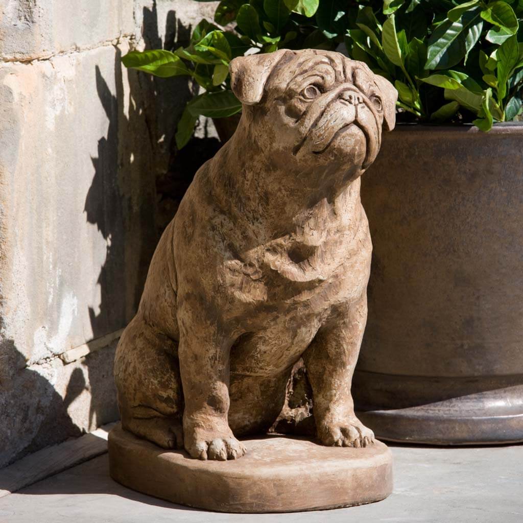 Campania International Mugsy Dog Statue - Thumbnail 4