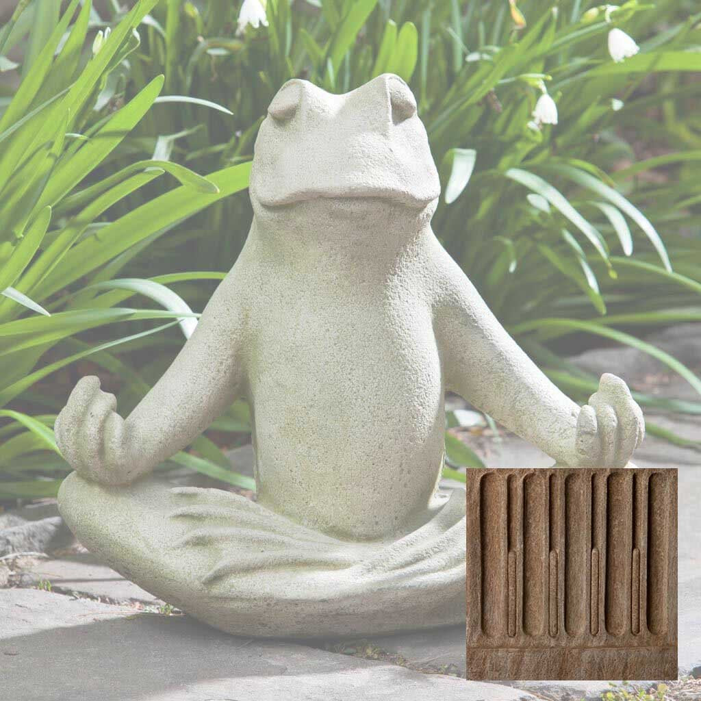Campania International Totally Zen Too Frog Statue | Garden-Fountains