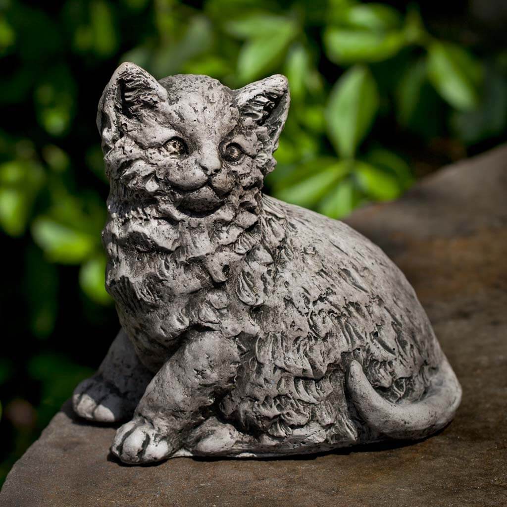 Campania International Kitty Garden Statue