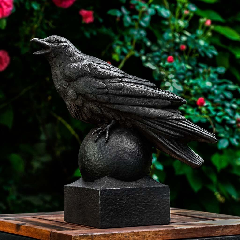 Campania International Corvus Statue - Thumbnail 4