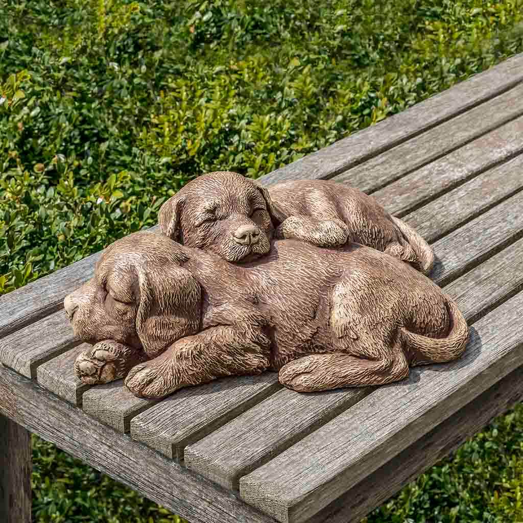 Nap Time Puppies Statue - Thumbnail 3