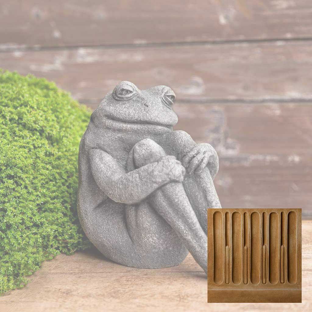 Campania International Fern Frog Statue - Thumbnail 5