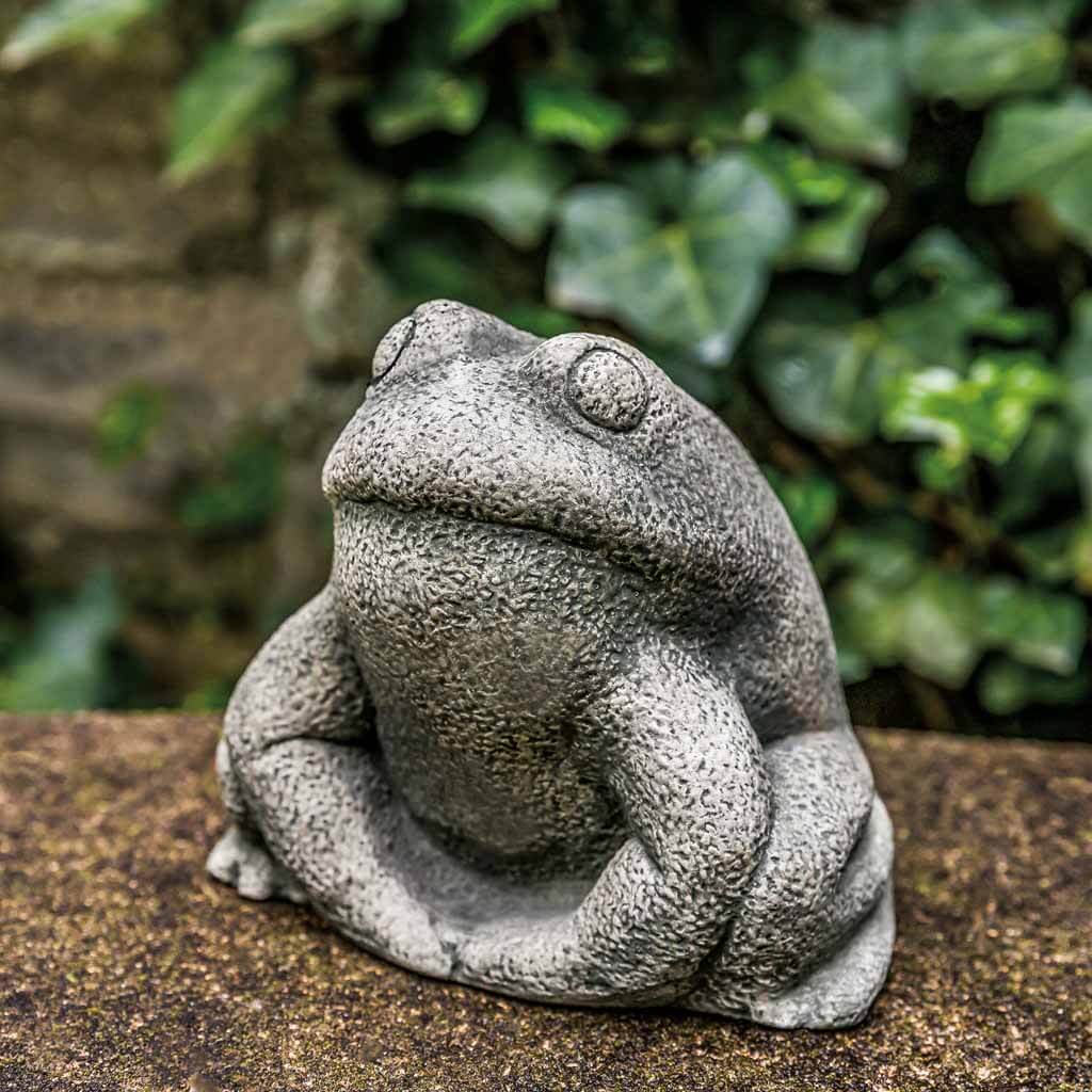 Stone Frog Statue
