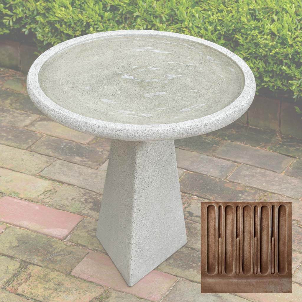 Campania International Aspire Small Birdbath - Thumbnail 5
