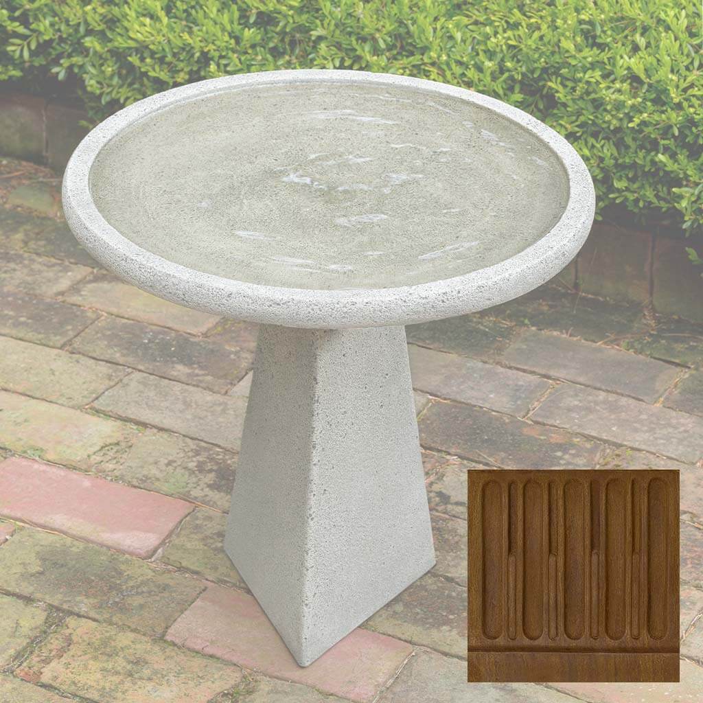 Campania International Aspire Small Birdbath - Thumbnail 3