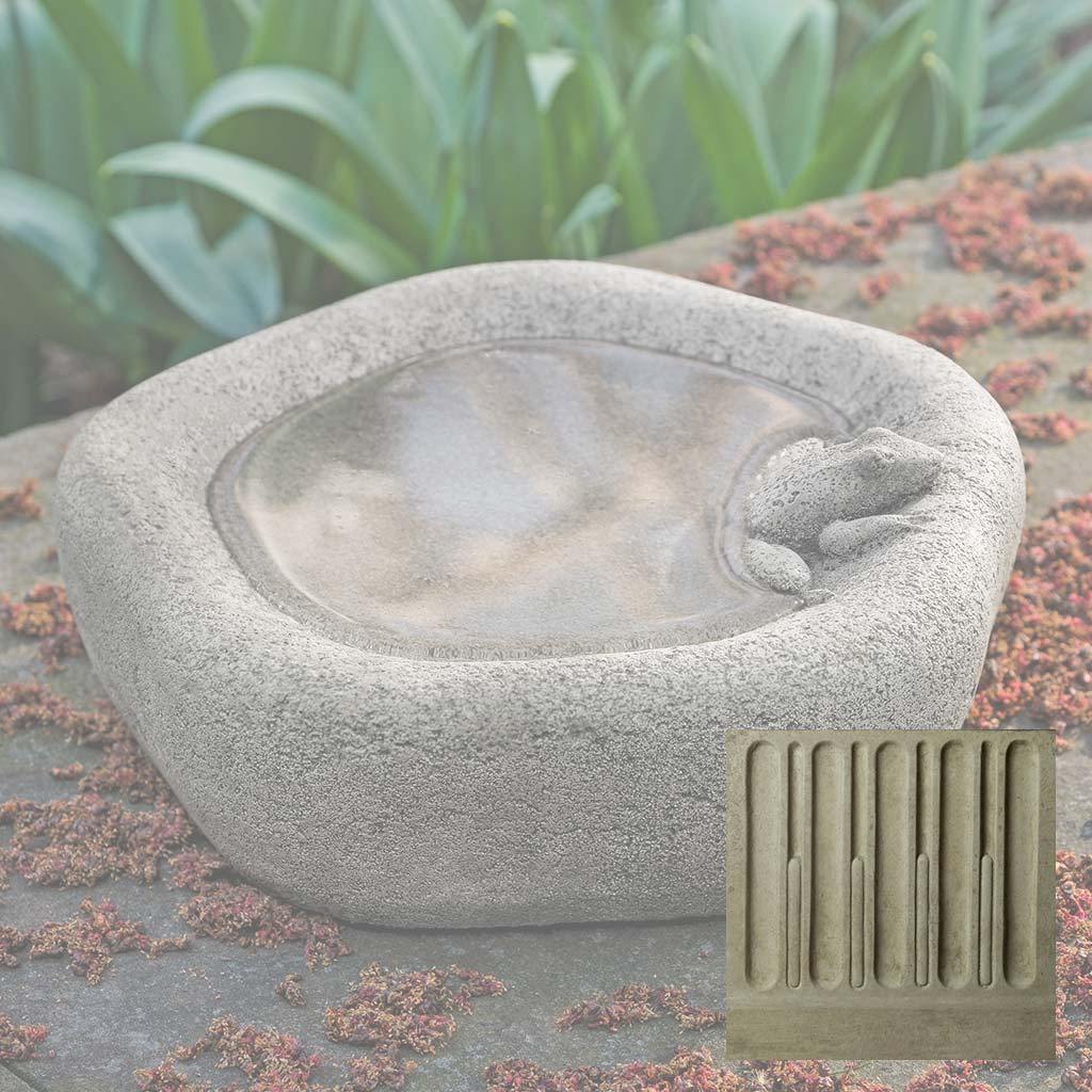 Campania International Woodland Birdbath - Thumbnail 5