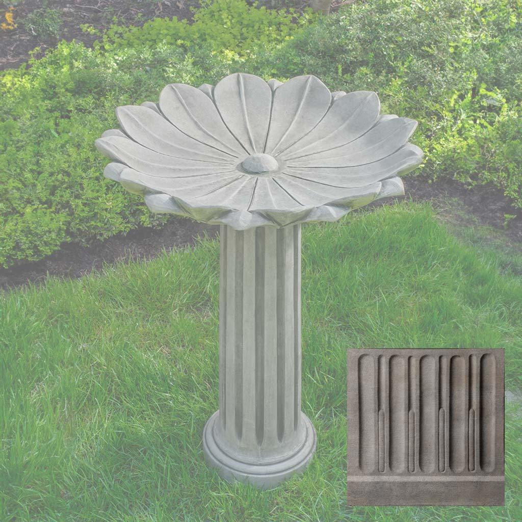 Marguerite Birdbath