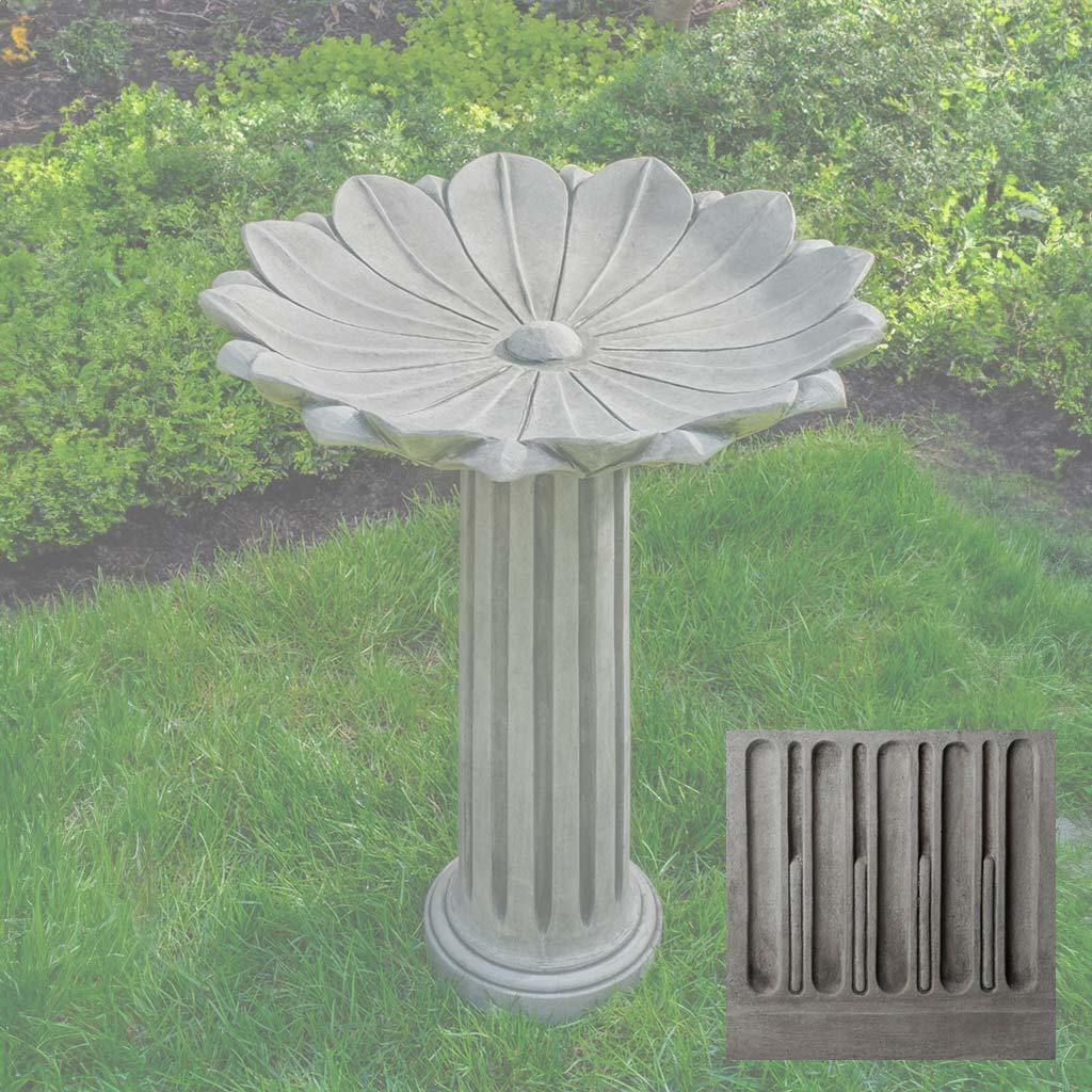 Marguerite Birdbath