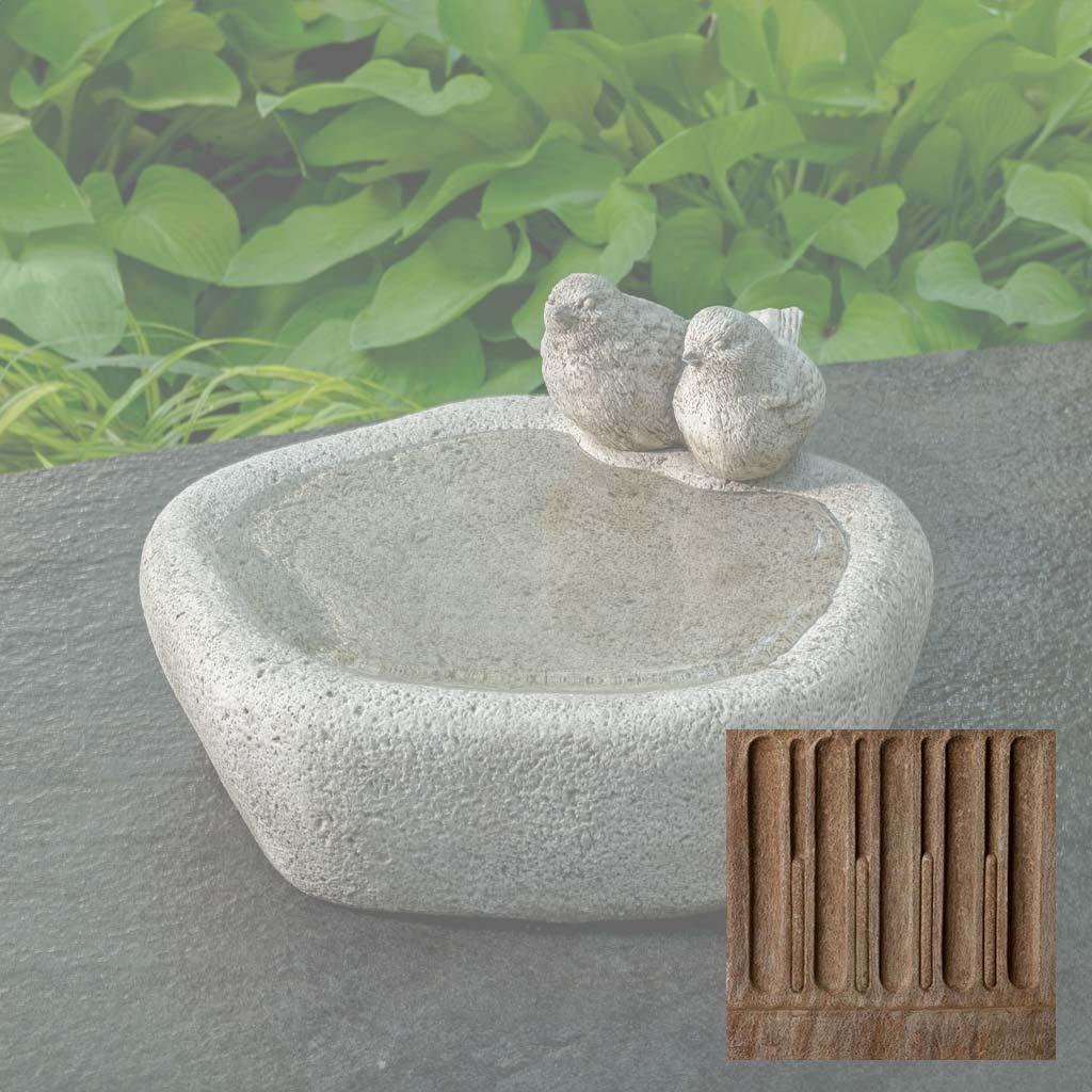 Woodland Birds Birdbath