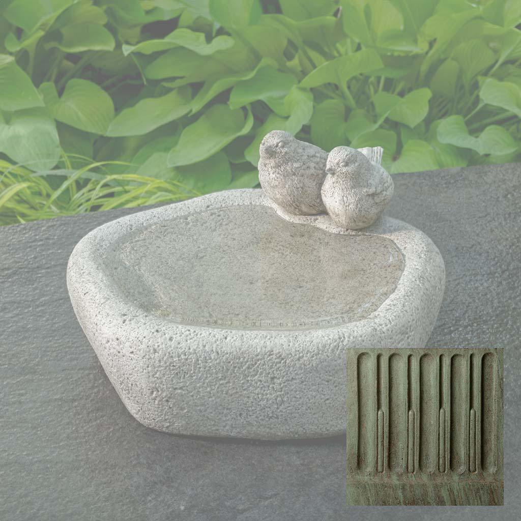 Woodland Birds Birdbath
