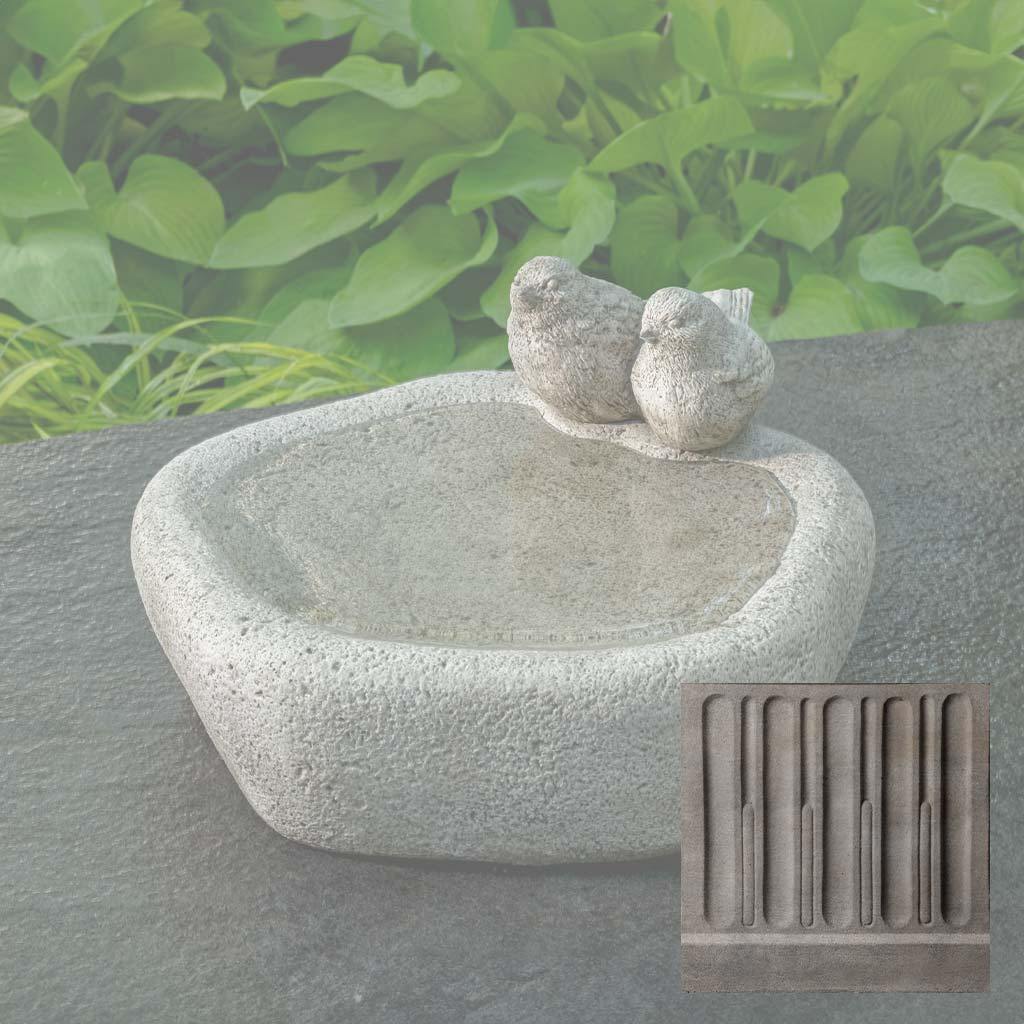 Woodland Birds Birdbath