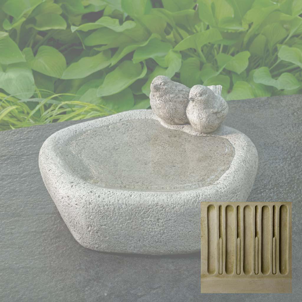 Woodland Birds Birdbath