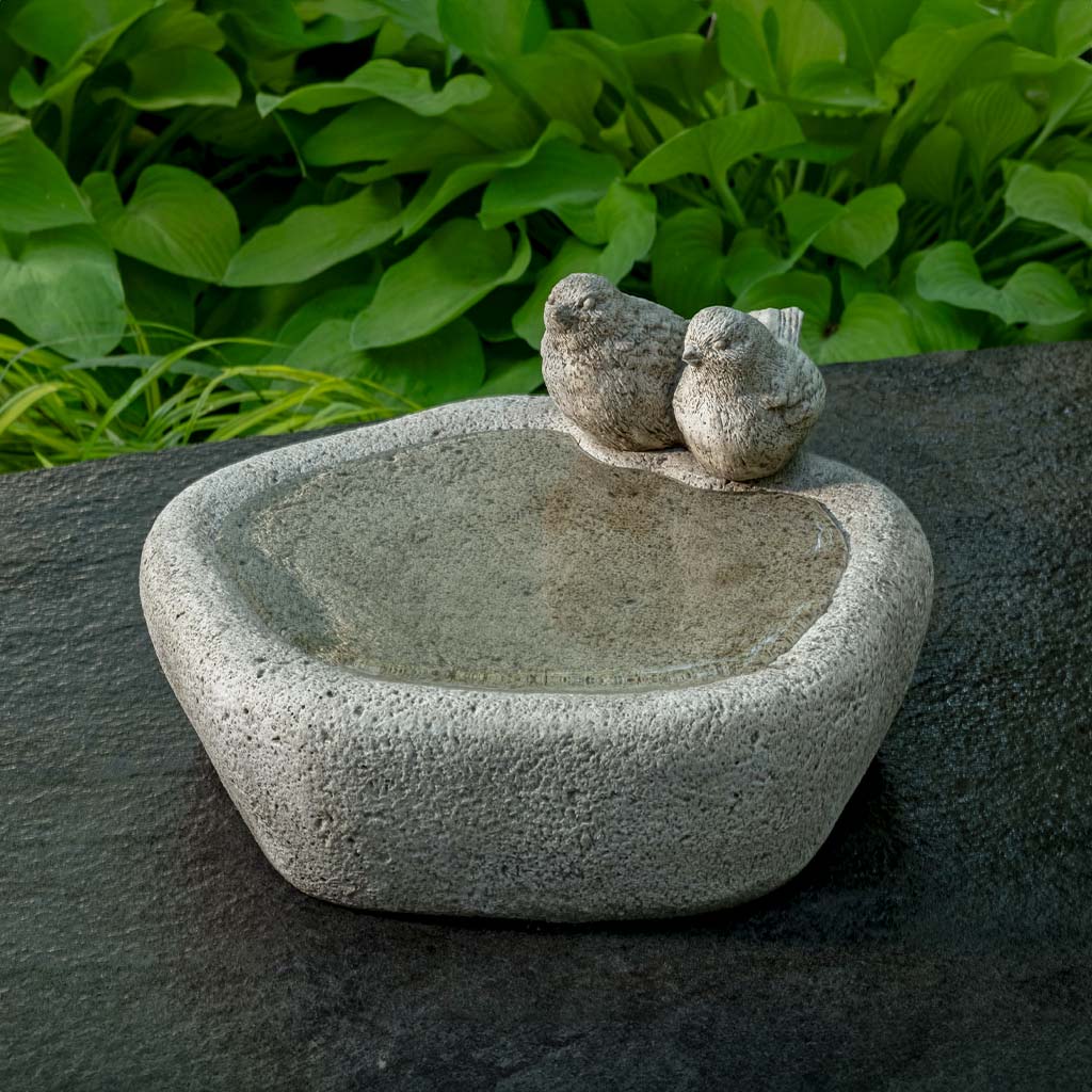 Woodland Birds Birdbath