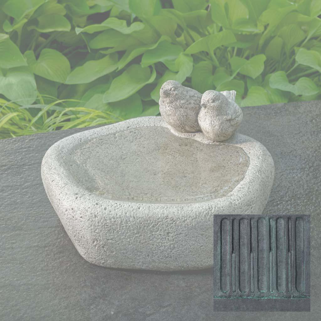 Woodland Birds Birdbath