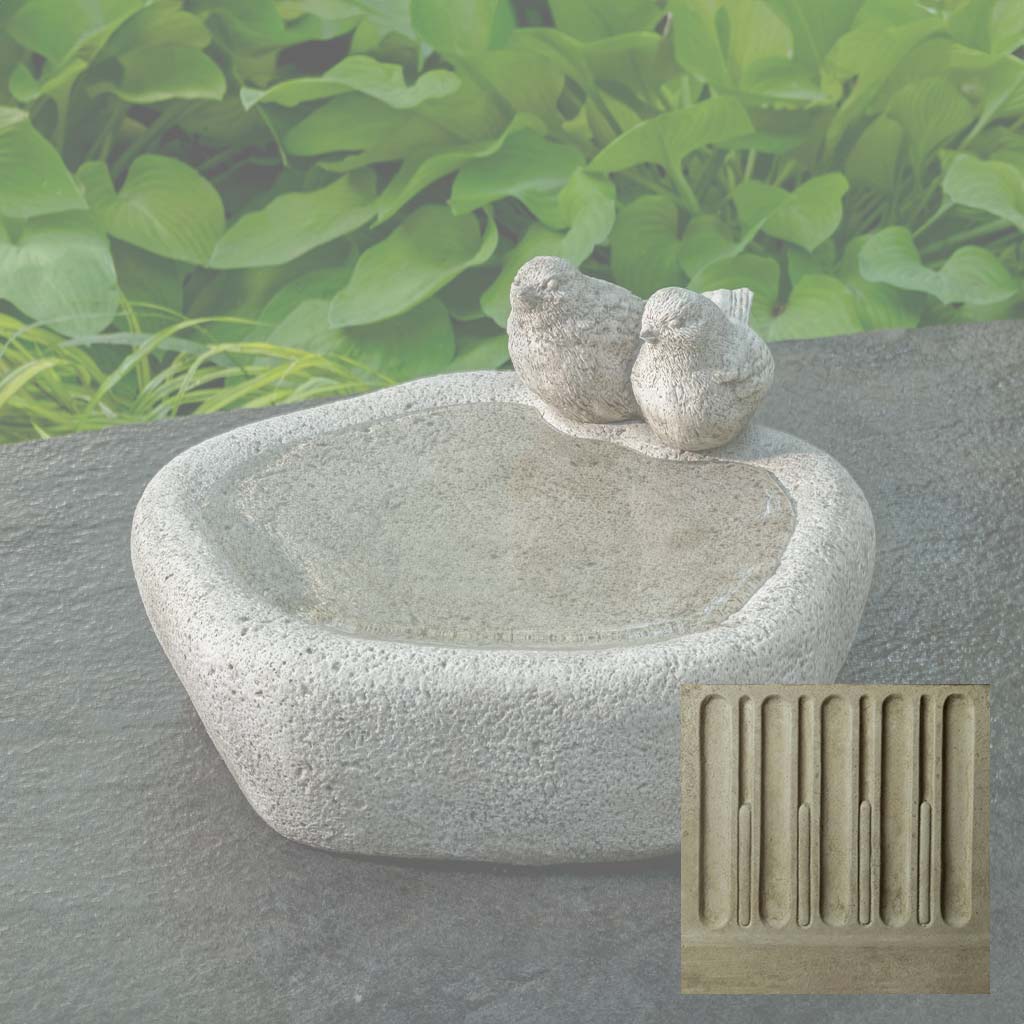 Woodland Birds Birdbath