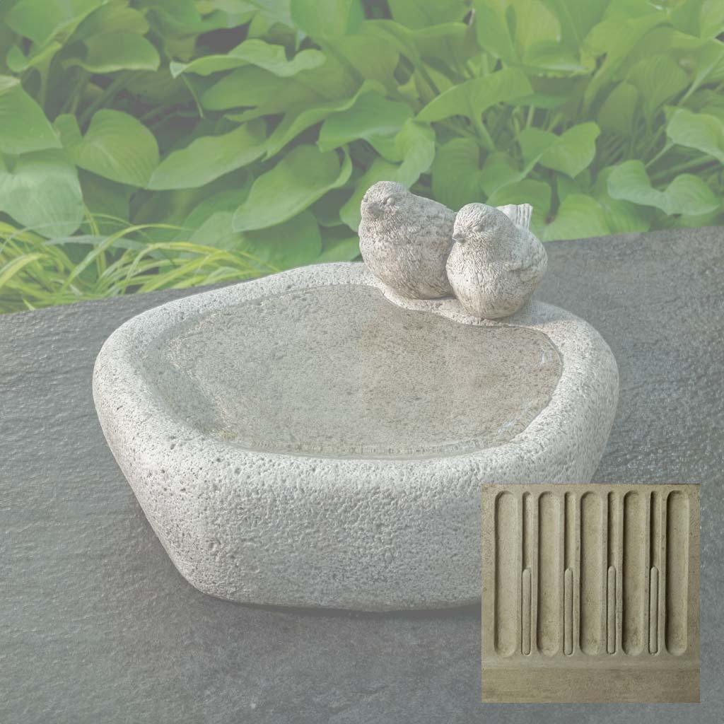 Woodland Birds Birdbath