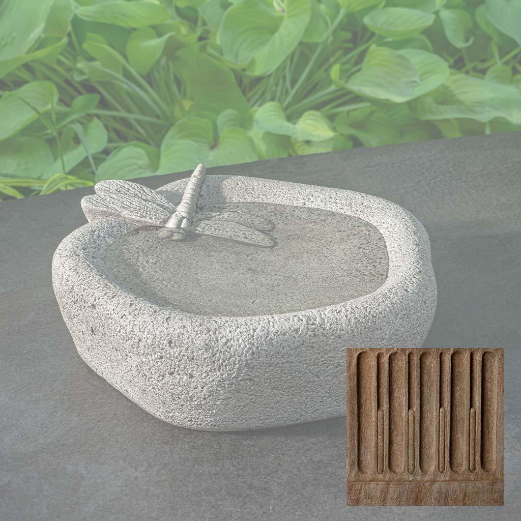 Woodland Dragonfly Birdbath