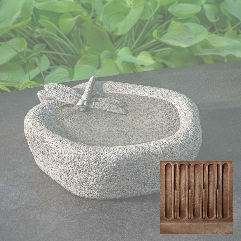 Woodland Dragonfly Birdbath