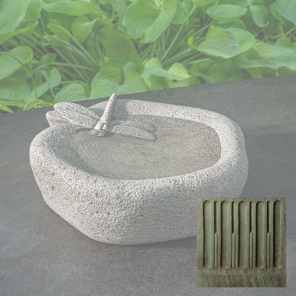 Woodland Dragonfly Birdbath
