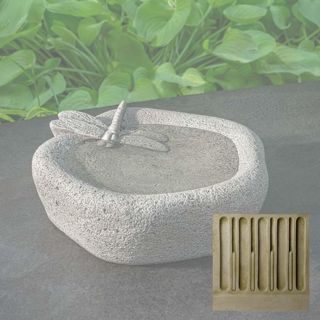 Woodland Dragonfly Birdbath