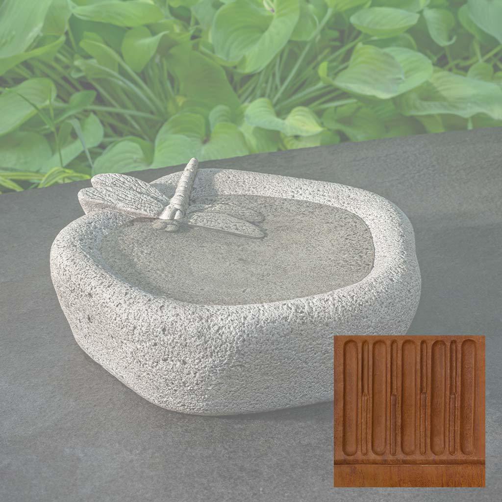 Woodland Dragonfly Birdbath