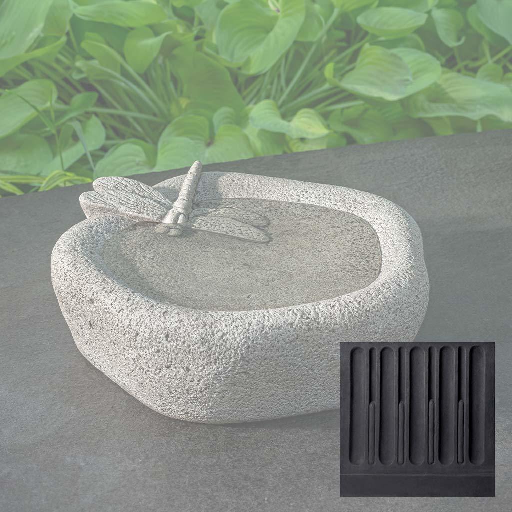 Woodland Dragonfly Birdbath