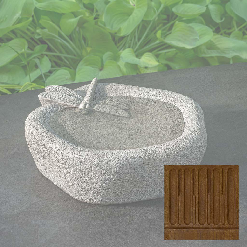 Woodland Dragonfly Birdbath