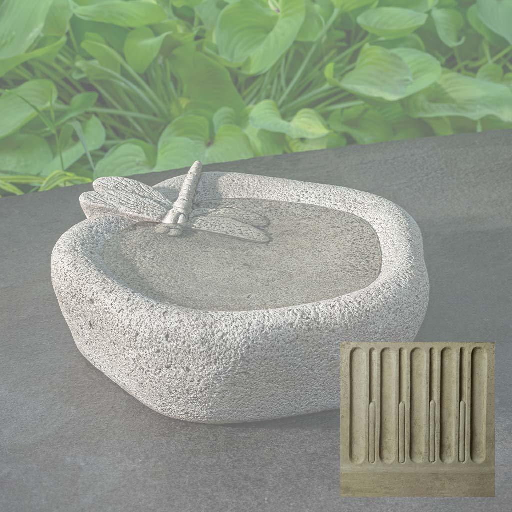 Woodland Dragonfly Birdbath
