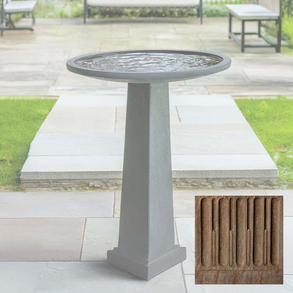 Spire Birdbath