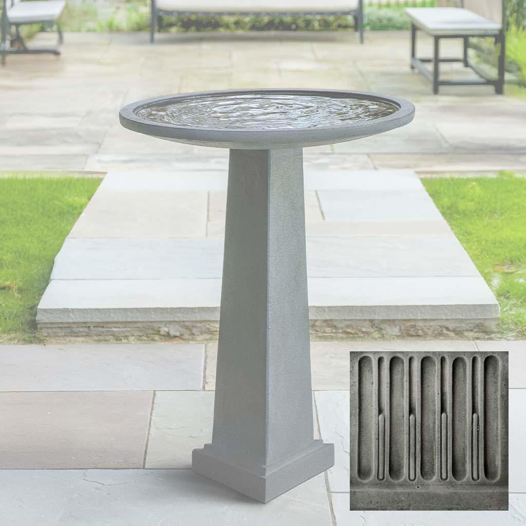 Spire Birdbath