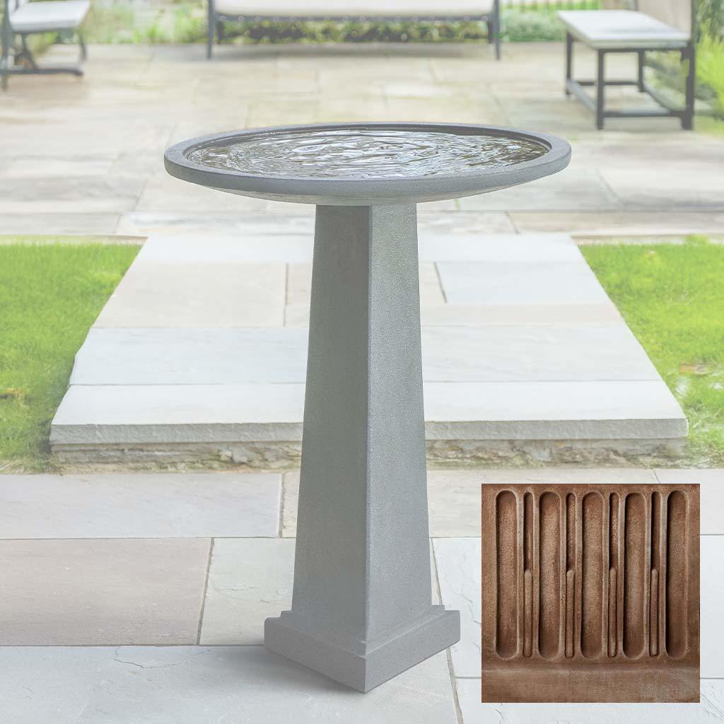 Spire Birdbath