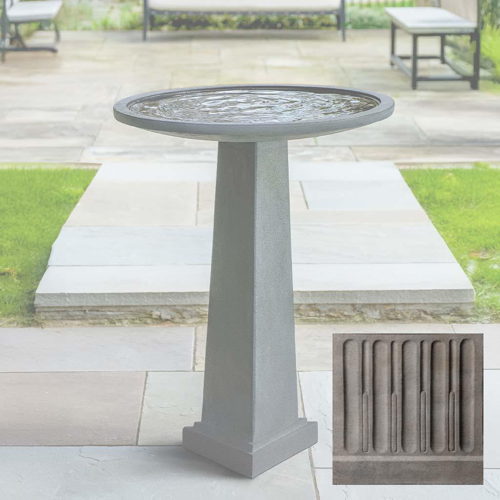 Spire Birdbath
