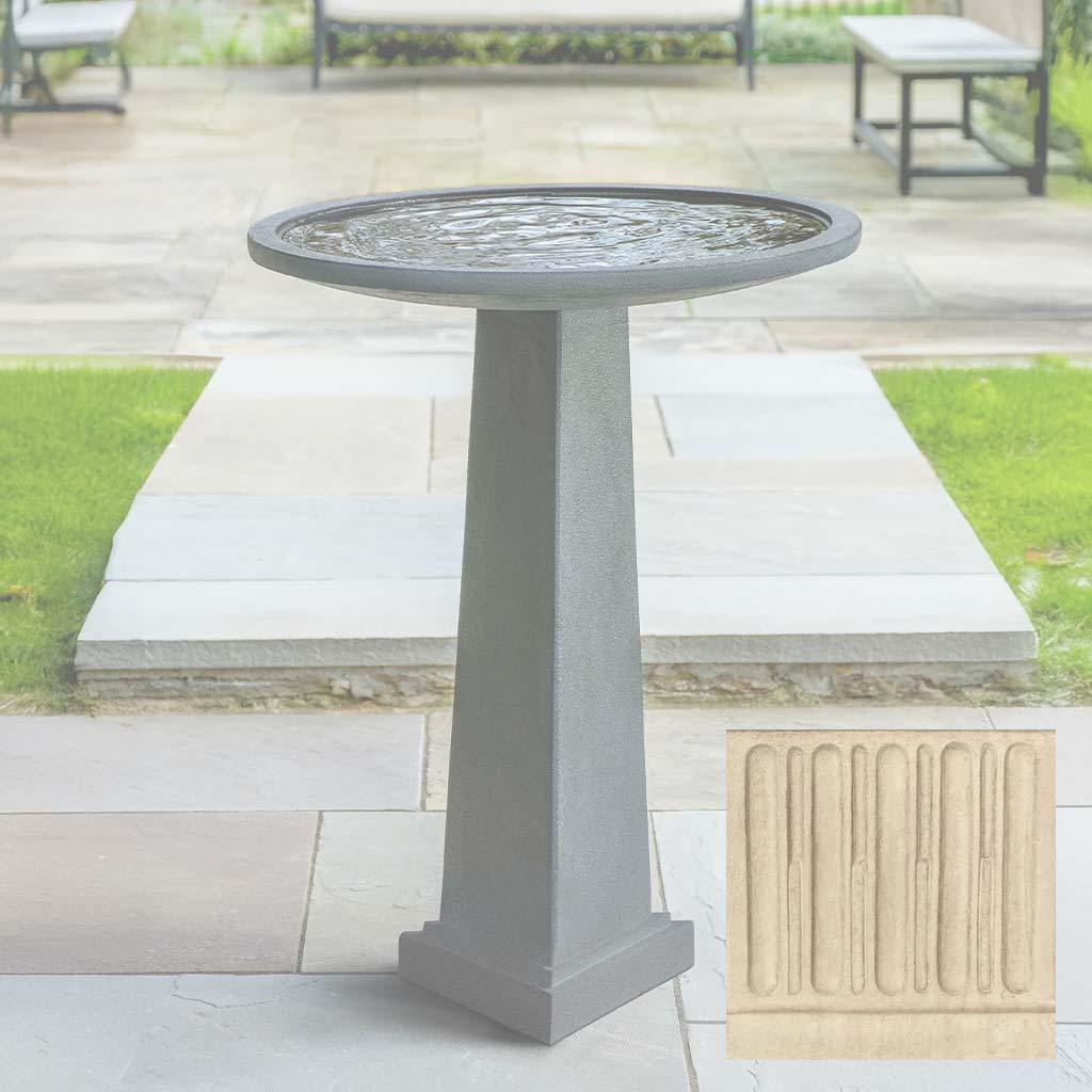 Spire Birdbath
