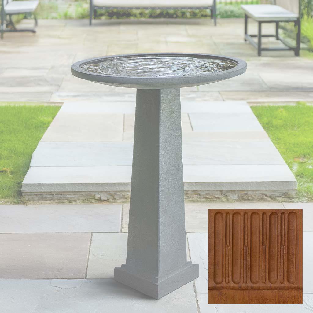 Spire Birdbath