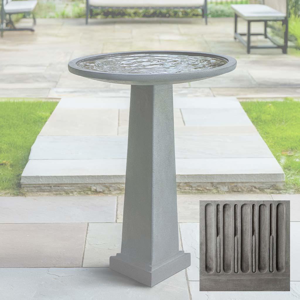 Spire Birdbath