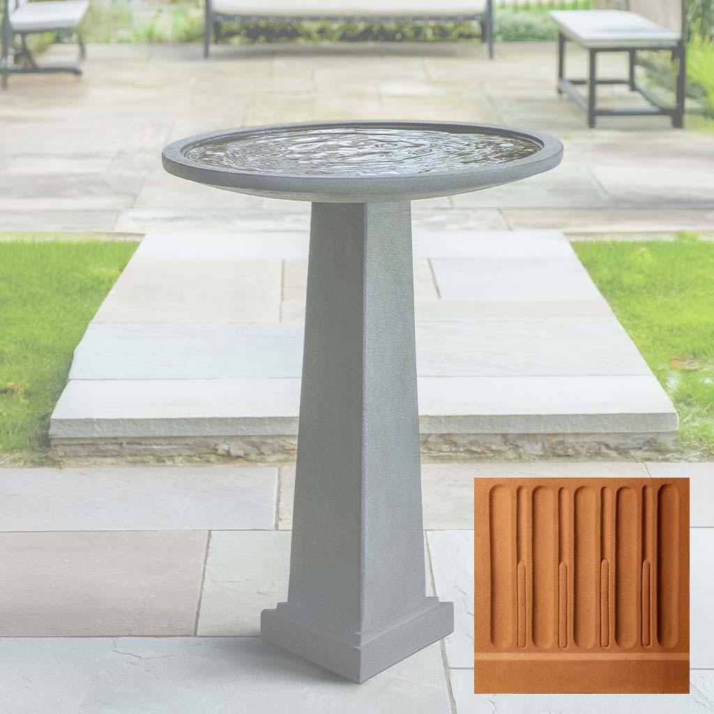 Spire Birdbath