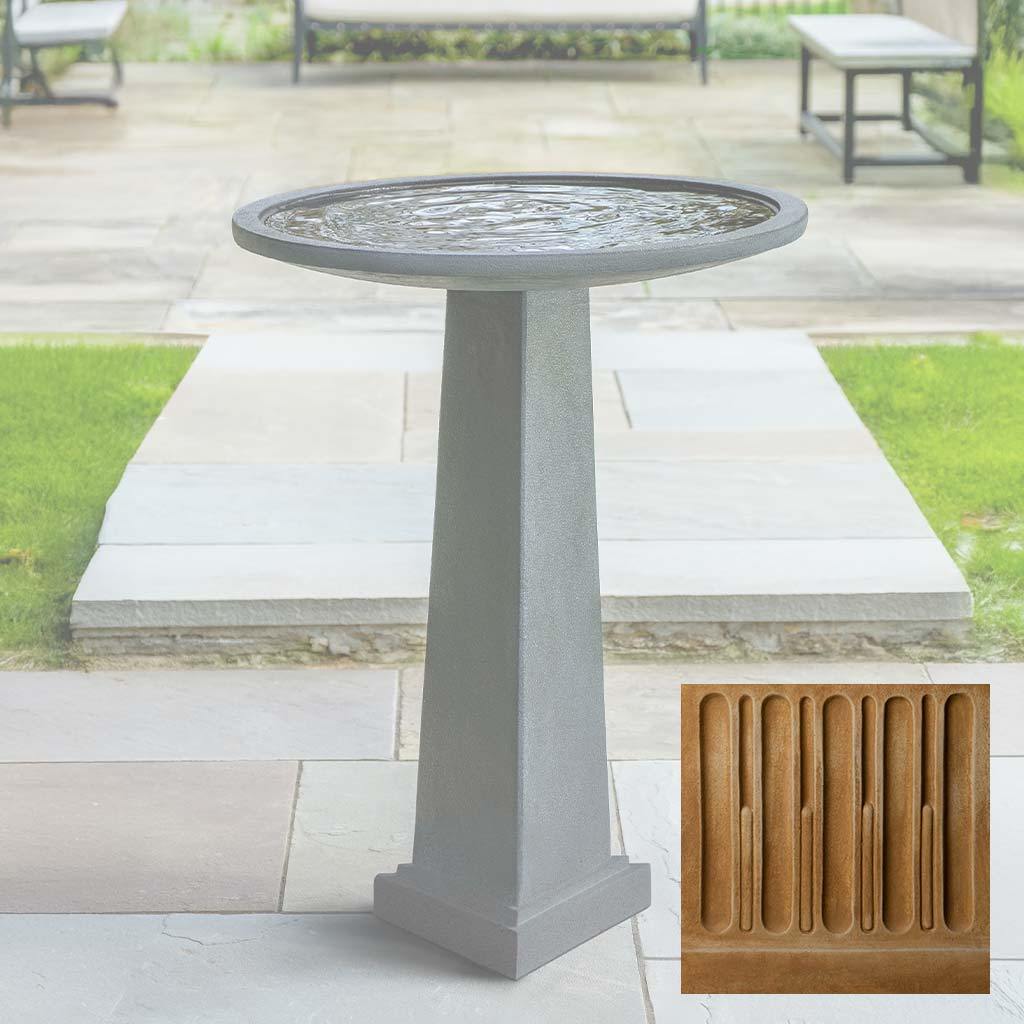Spire Birdbath