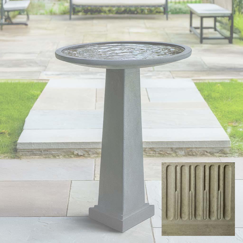 Spire Birdbath