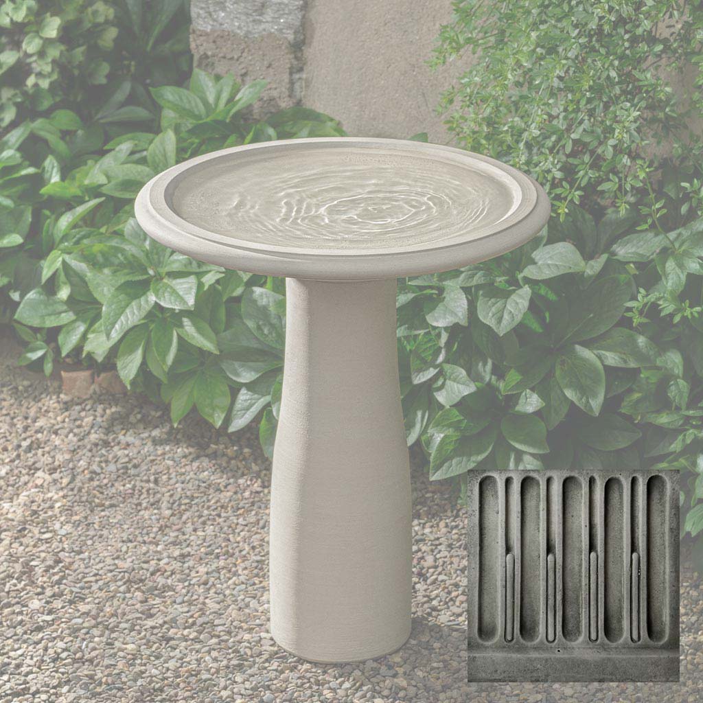 Mirada Birdbath