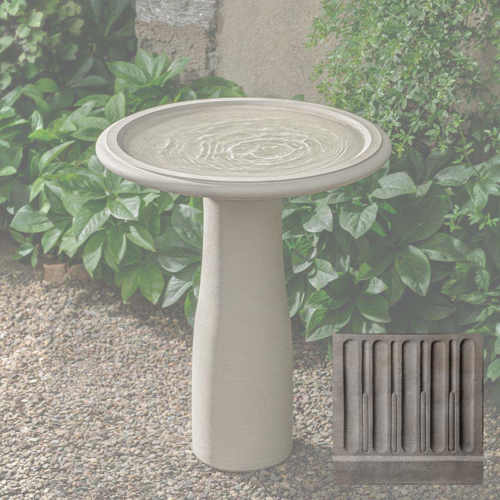 Mirada Birdbath