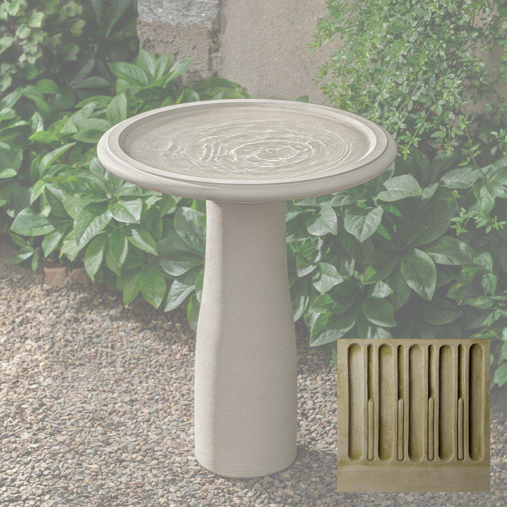 Mirada Birdbath