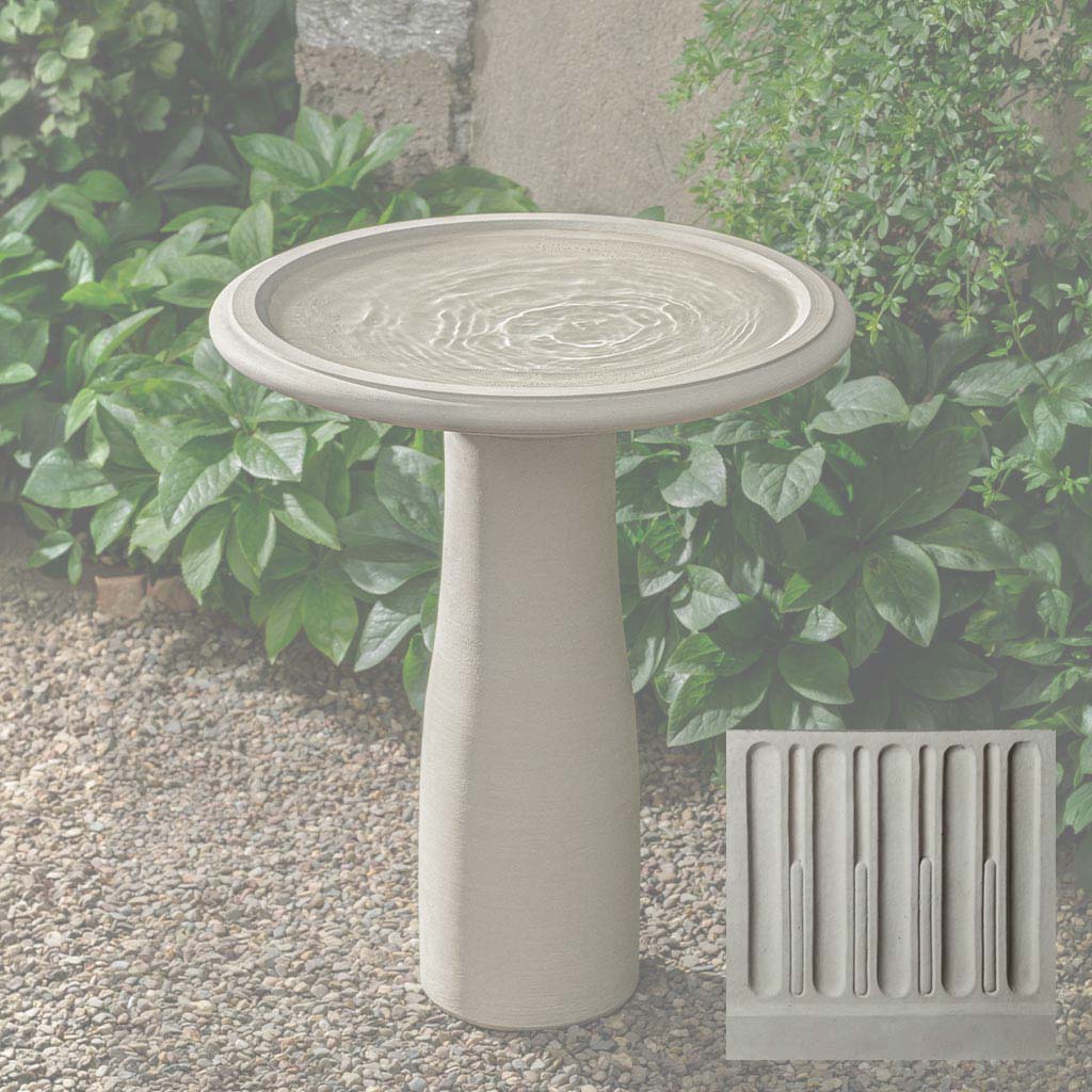 Mirada Birdbath