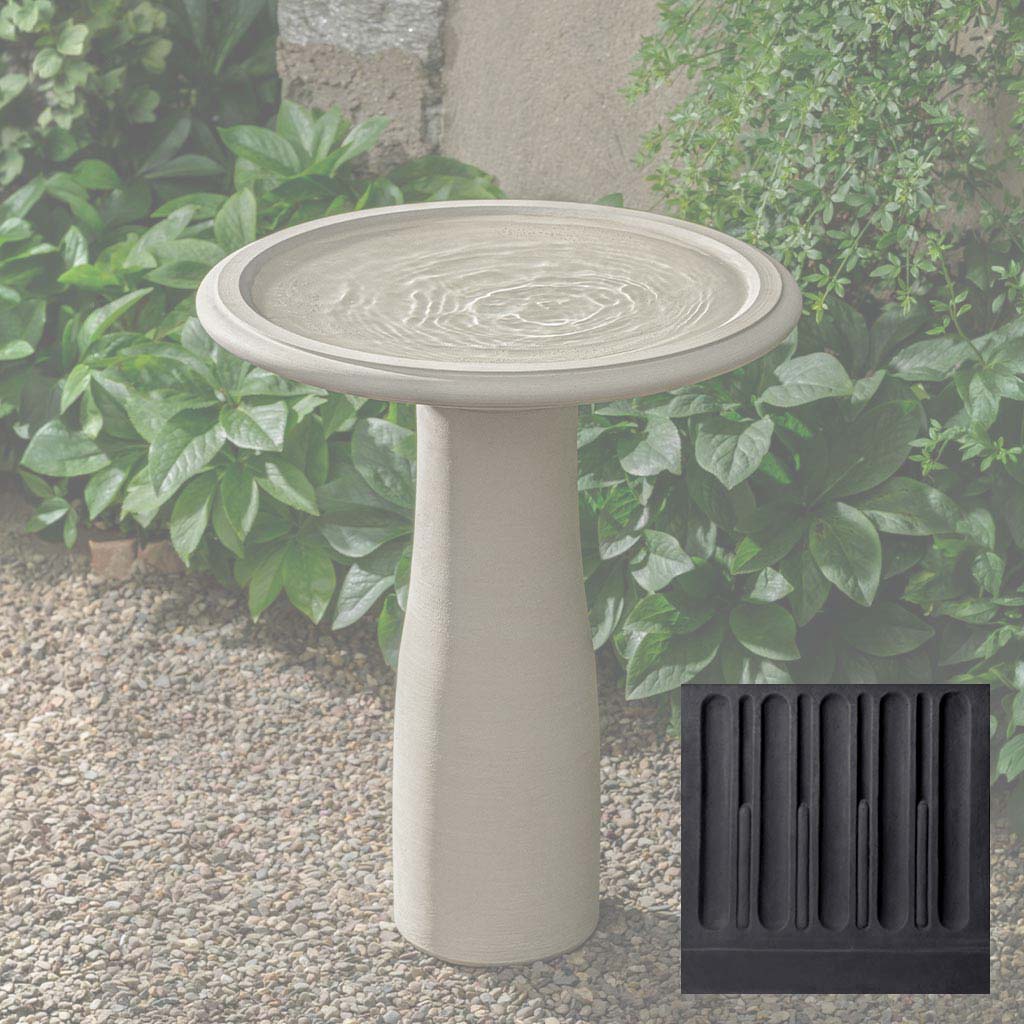 Mirada Birdbath